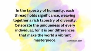 diverse threads weaving together to form a tapestry representing humanity's richness and diversity