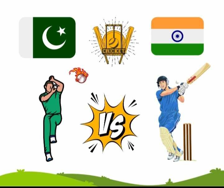 Exciting cricket match between Pakistan vs India worldcup 2024 intense gameplay and passionate rivalry between the two teams.