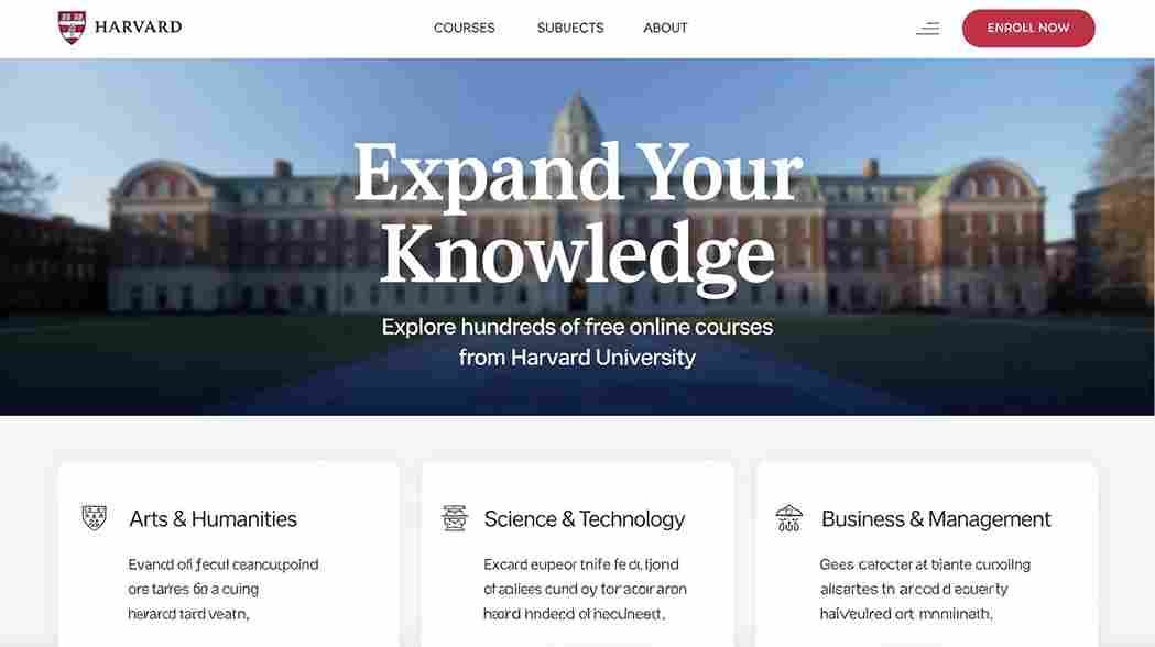 100+ Harvard University Free Online Courses – No Fees, No Deadlines
