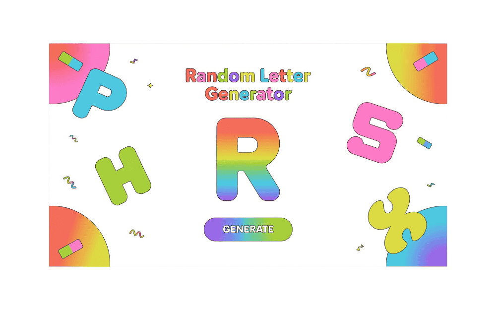 Random Letter Generator | Instantly Generate A–Z Letters Online Generate random letters instantly with our free Random Letter Generator. Choose uppercase, lowercase, or both. Perfect for games, teaching, and creative projects.