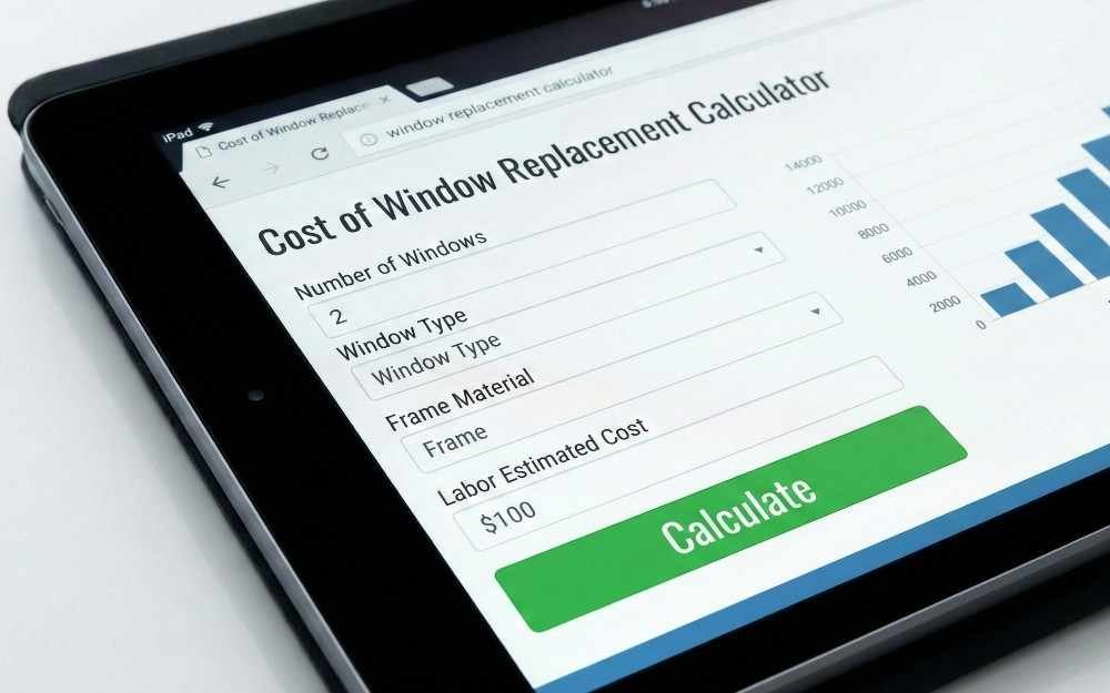 Cost of Window Replacement Calculator | Estimate Your Project Calculate your total window replacement cost in seconds. Compare frame types, glass options, labor fees, and upgrades with our free calculator tool.