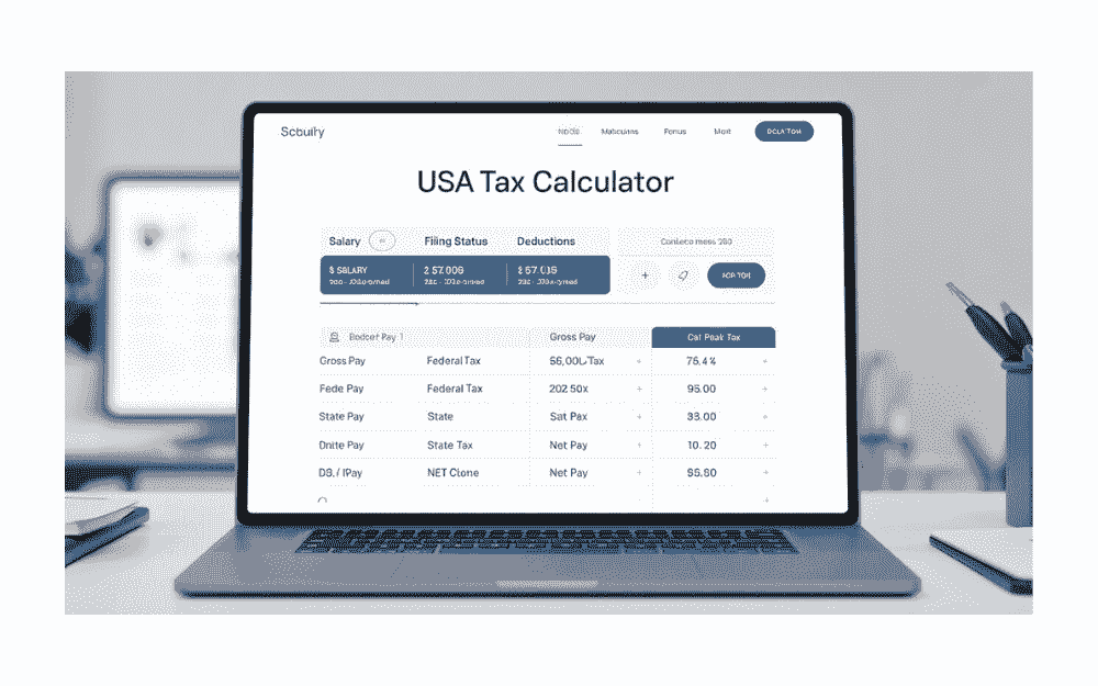Best Tax Calculator for Paycheck Use our free tax calculator for paycheck to estimate federal, state, and FICA taxes instantly. Calculate your take-home pay in seconds with accurate 2025 to 26 tax rates.