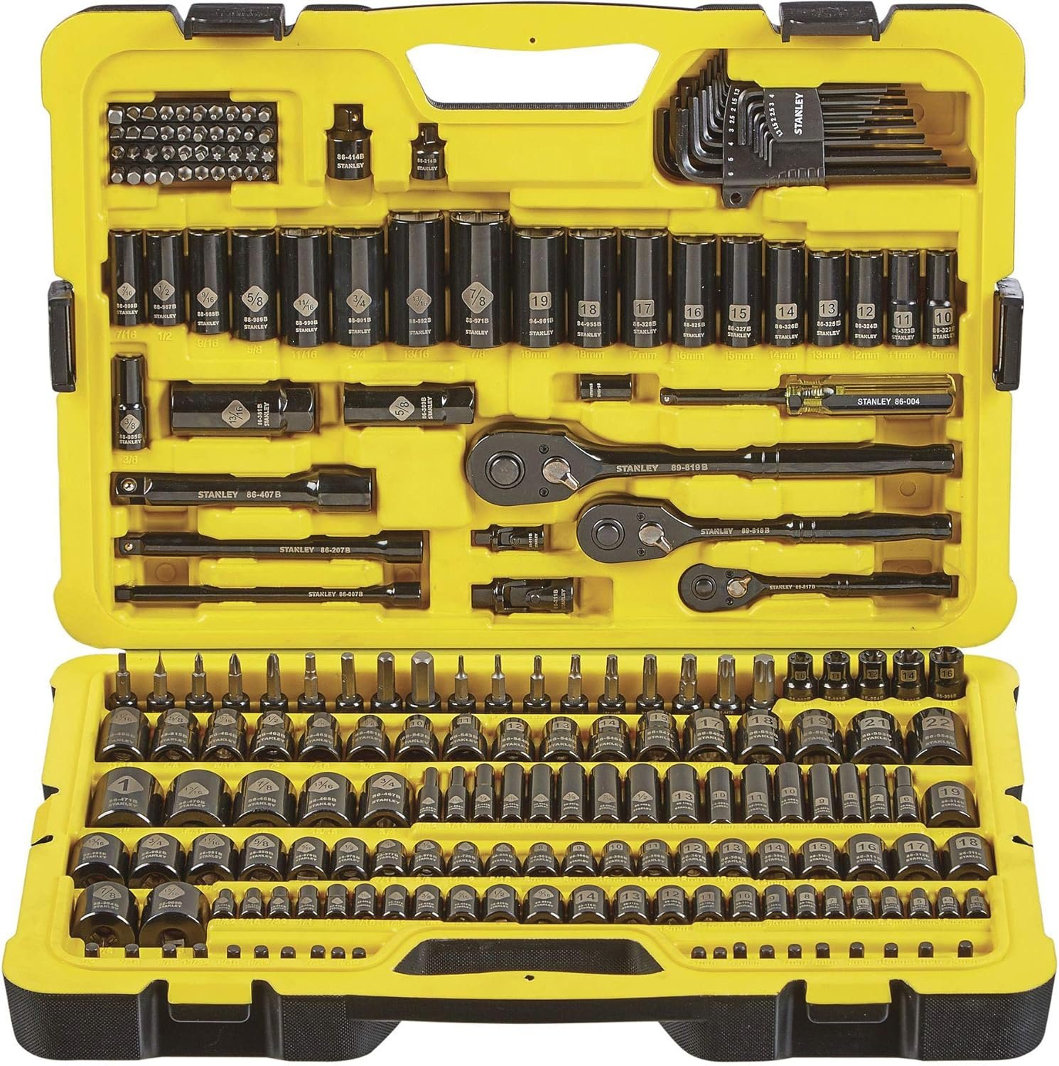 Best Socket Sets for Truck Owners neatly organized in a professional mechanic’s toolbox for heavy-duty truck maintenance and repairs